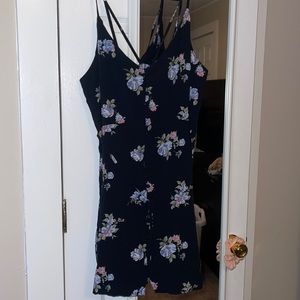 Abercrombie and Fitch Navy Floral Dress